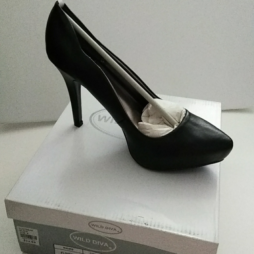 Black heels